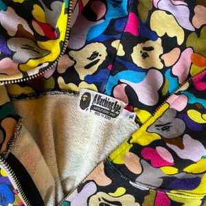 Multicolor Camo Bape Hoodie